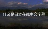 什么是日本在线中文字幕第一视频